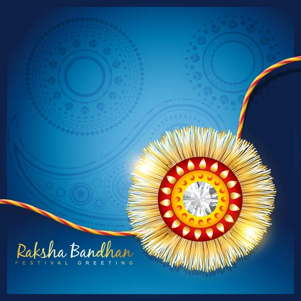 Raksha Bandhan fundo do festival —  Vetores de Stock