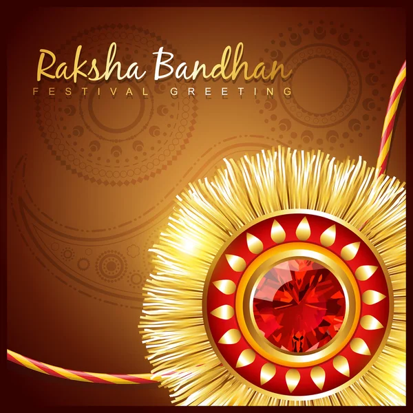 Raksha bandhan festival — Stock Vector