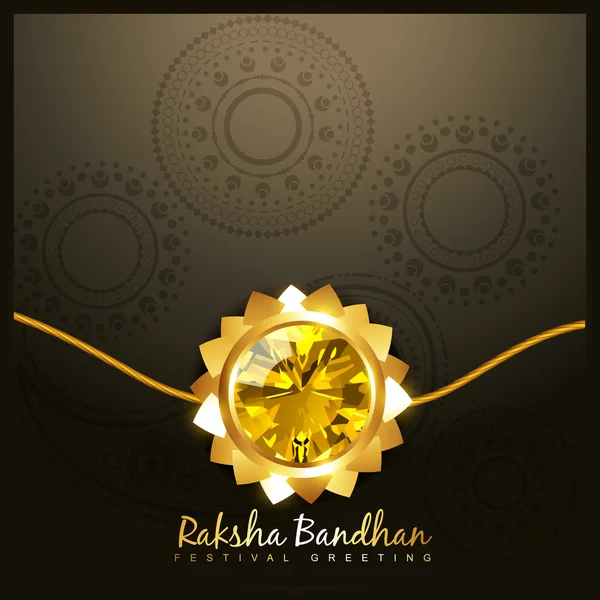 Raksha bandhan festa — Vettoriale Stock