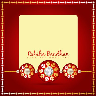 beautiful rakhi background clipart