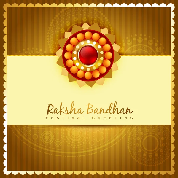 Rakhi background — Stock Vector