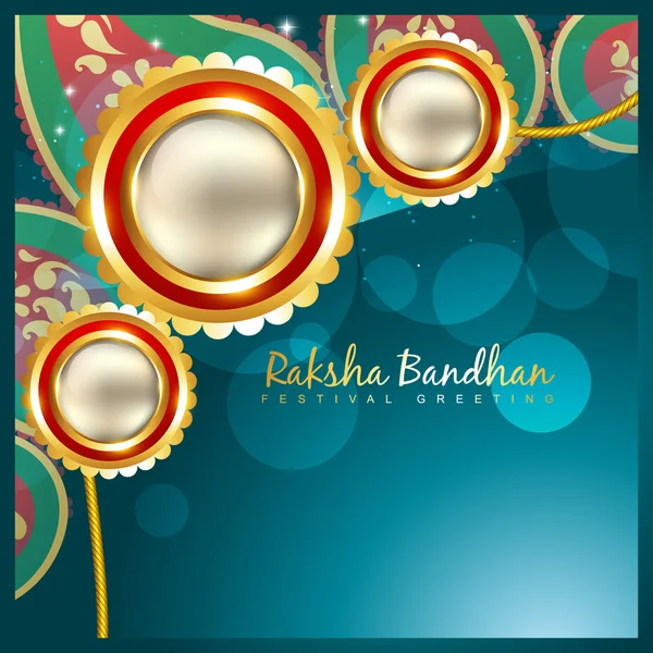 Indien rakshabandhan fond — Image vectorielle