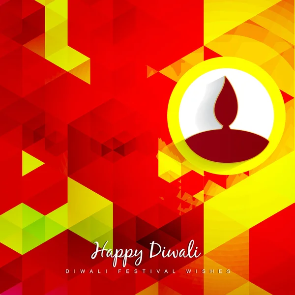 Creative diwali design — Stock Vector