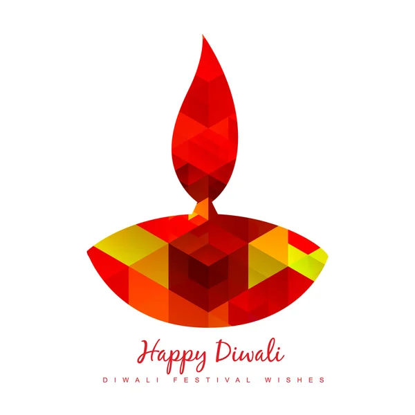 Hinduiska diwali festival — Stock vektor