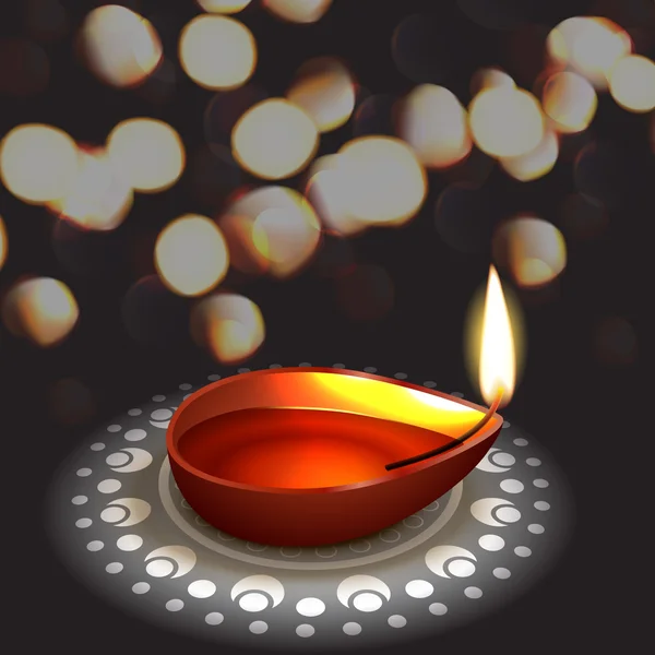 Fundo de Diwali — Vetor de Stock