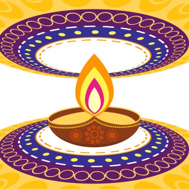 Diwali tebrik arka plan