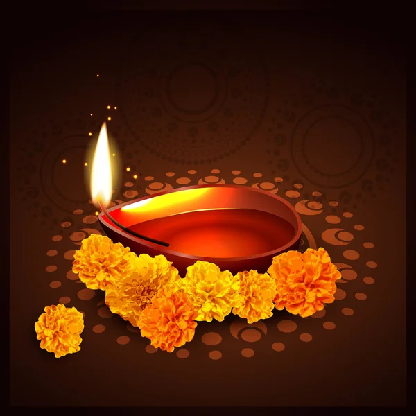 Festival indio de diwali — Vector de stock