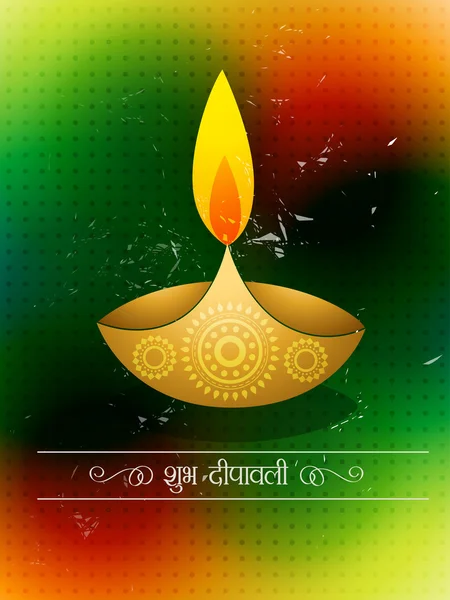 Diwali fesztivál design — Stock Vector