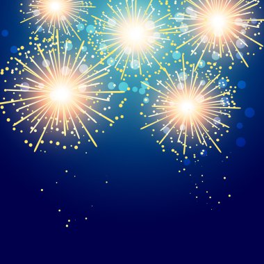 new year fireworks clipart