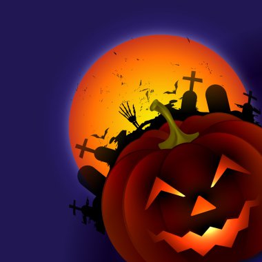 Korkunç cadılar bayramı tasarımı