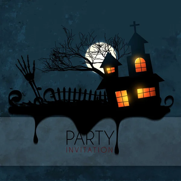 Halloween diseño de fondo — Vector de stock