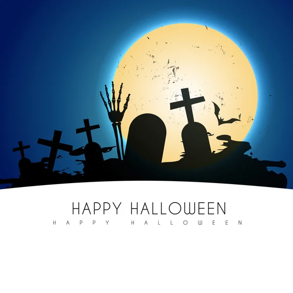 Illustration zum Halloween-Design — Stockvektor