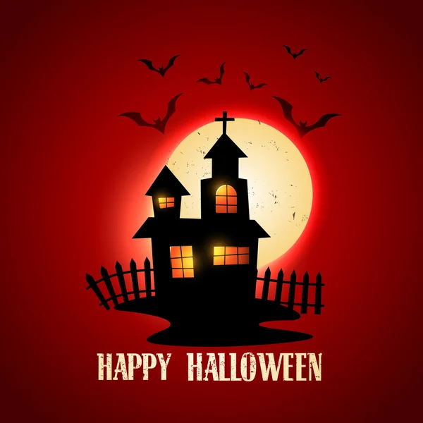 Feliz diseño de Halloween — Archivo Imágenes Vectoriales