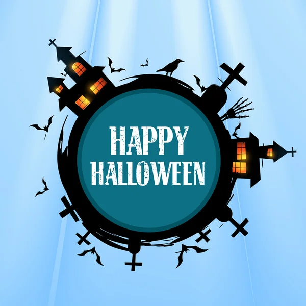 Design halloween créatif — Image vectorielle