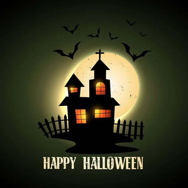 Vecteur effrayant halloween — Image vectorielle