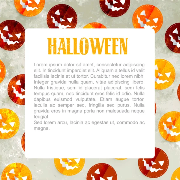 Motif halloween design — Image vectorielle