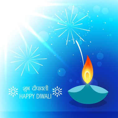 Diwali tebrik arka plan