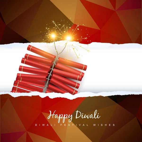 Krakersy Diwali — Wektor stockowy