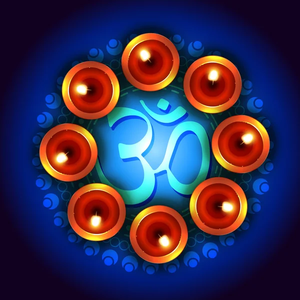 Festival indio de diwali — Vector de stock