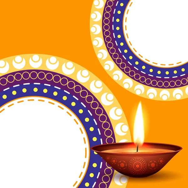 Diwali arka plan — Stok Vektör