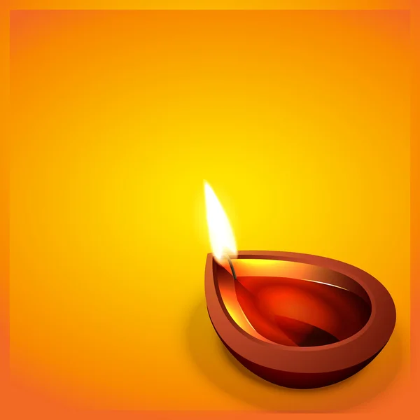 Diwali feliz — Vetor de Stock