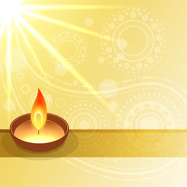 Diwali wenst ontwerp — Stockvector