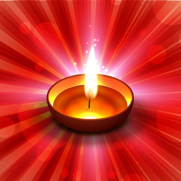 Diwali vector achtergrond — Stockvector