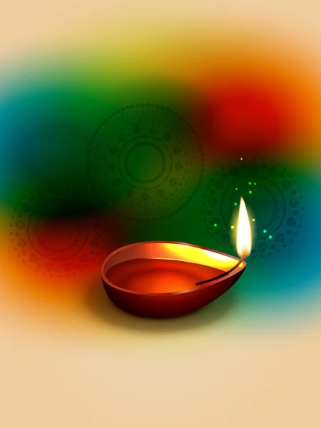 Vecteur heureux diwali design — Image vectorielle