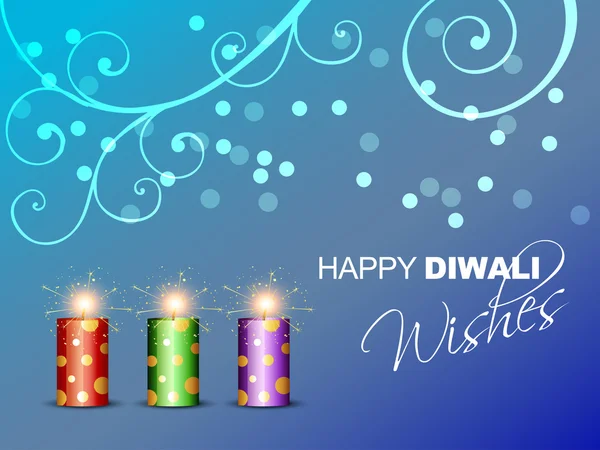 Όμορφη diwali φόντο — Διανυσματικό Αρχείο