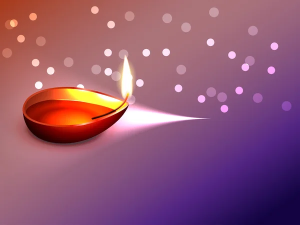 Design tradicional diwali — Vetor de Stock