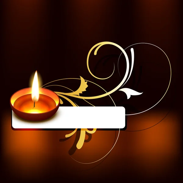 Diwali-utforming – stockvektor