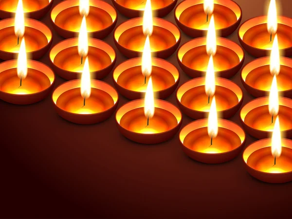 Latar Belakang Diwali yang indah - Stok Vektor