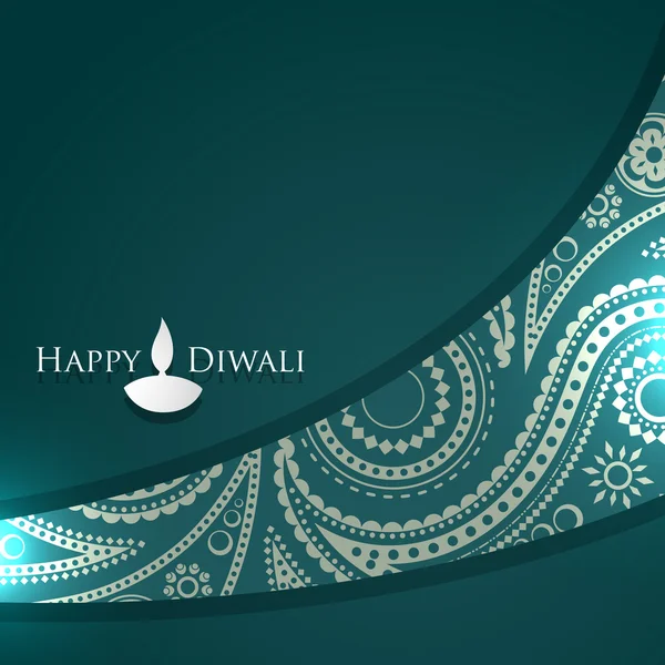 Vector diwali achtergrond — Stockvector