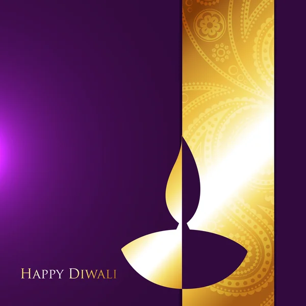 Design de style diwali — Image vectorielle