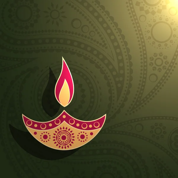 Design créatif diwali — Image vectorielle
