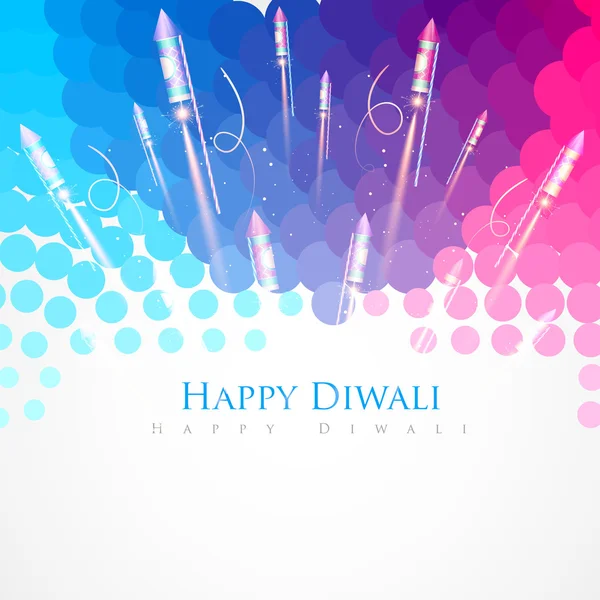 Résumé Diwali Contexte — Image vectorielle