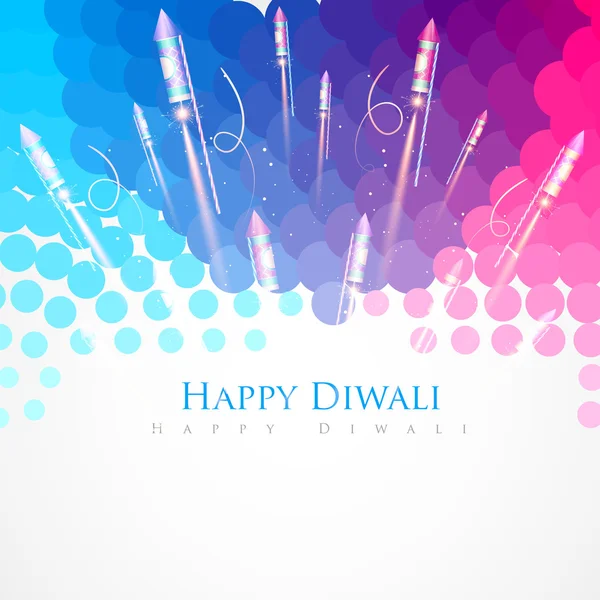 Abstracte diwali achtergrond — Stockvector