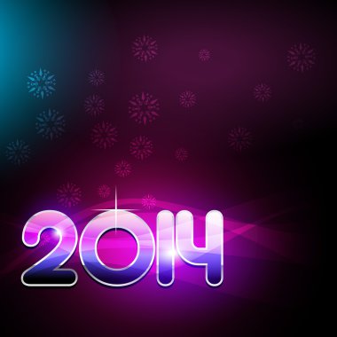 mutlu yeni yıl partisi tema tasarım