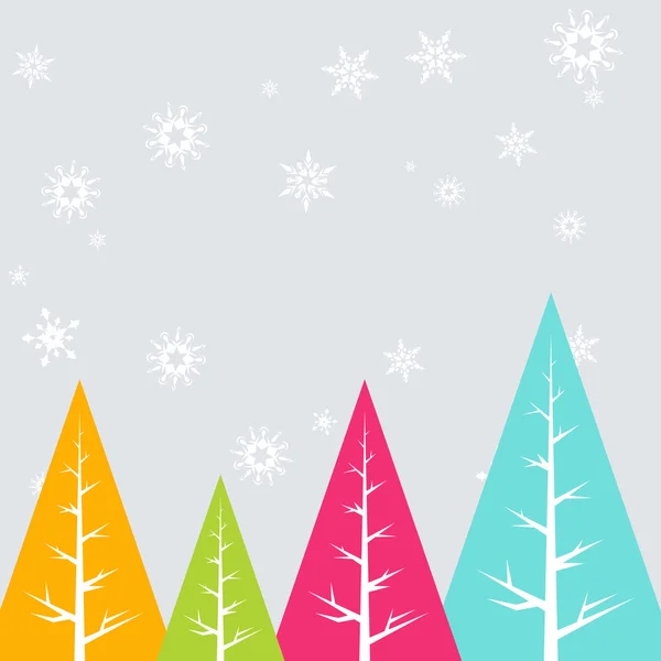 Noël fond de vacances — Image vectorielle