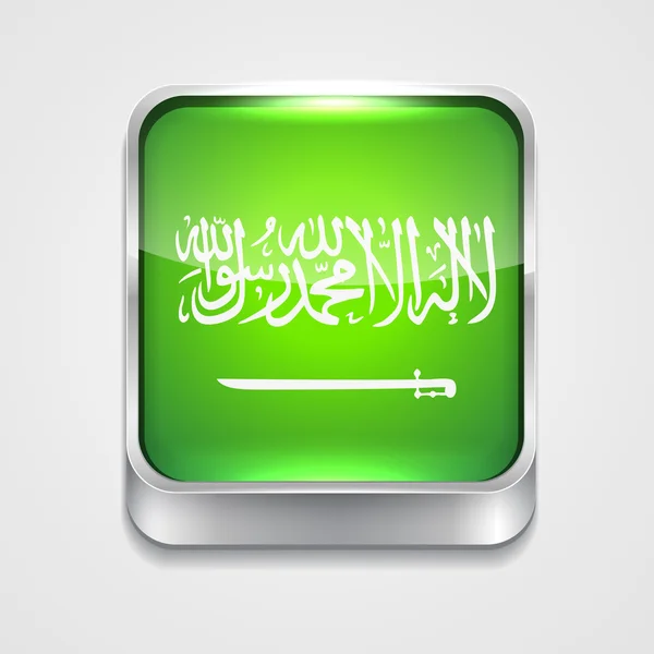 Флаг Саудовской Аравии — стоковый вектор