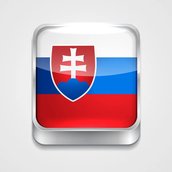 Flag of slovakia — Stock Vector