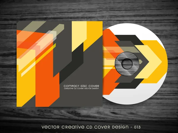 Cd cover design — Stock Vector