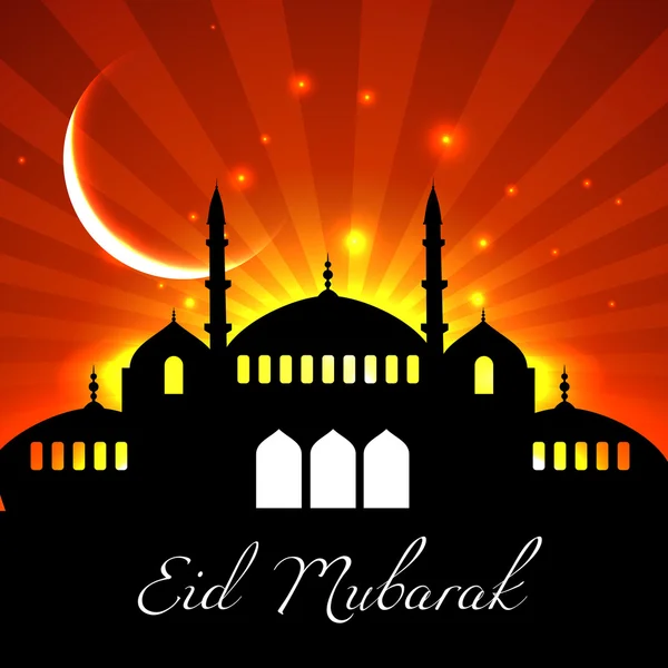 Eid Hintergrund — Stockvektor