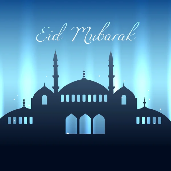 Eid mubarak ontwerp — Stockvector