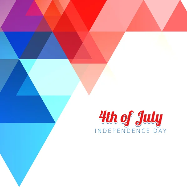 American 4th of july background — стоковый вектор