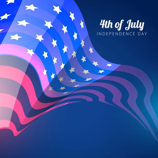 Vector 4th of july — Stock Vector