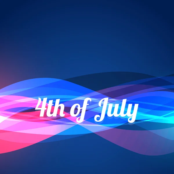 4th of july design — Stock Vector