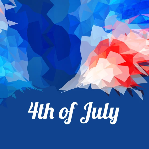 American 4th of july background — Stock Vector
