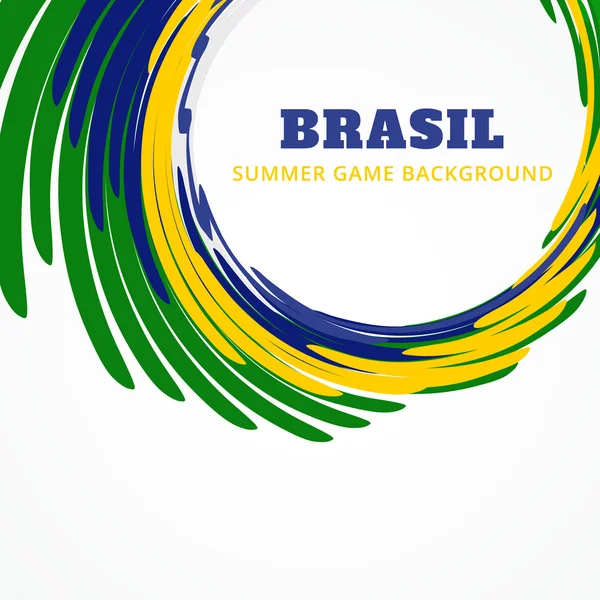 Vector brazil design — Stock Vector