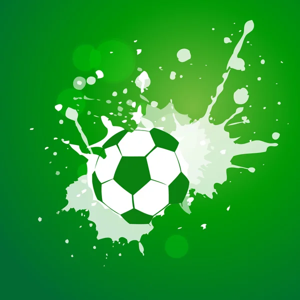 Diseño de fútbol vectorial — Vector de stock